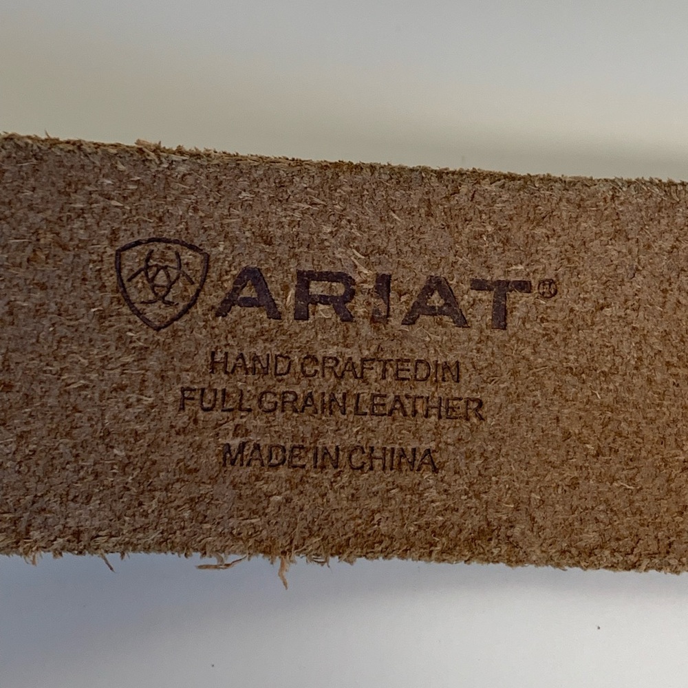 Ariat Peace Sign Belt. Size S - Picture 5 of 8